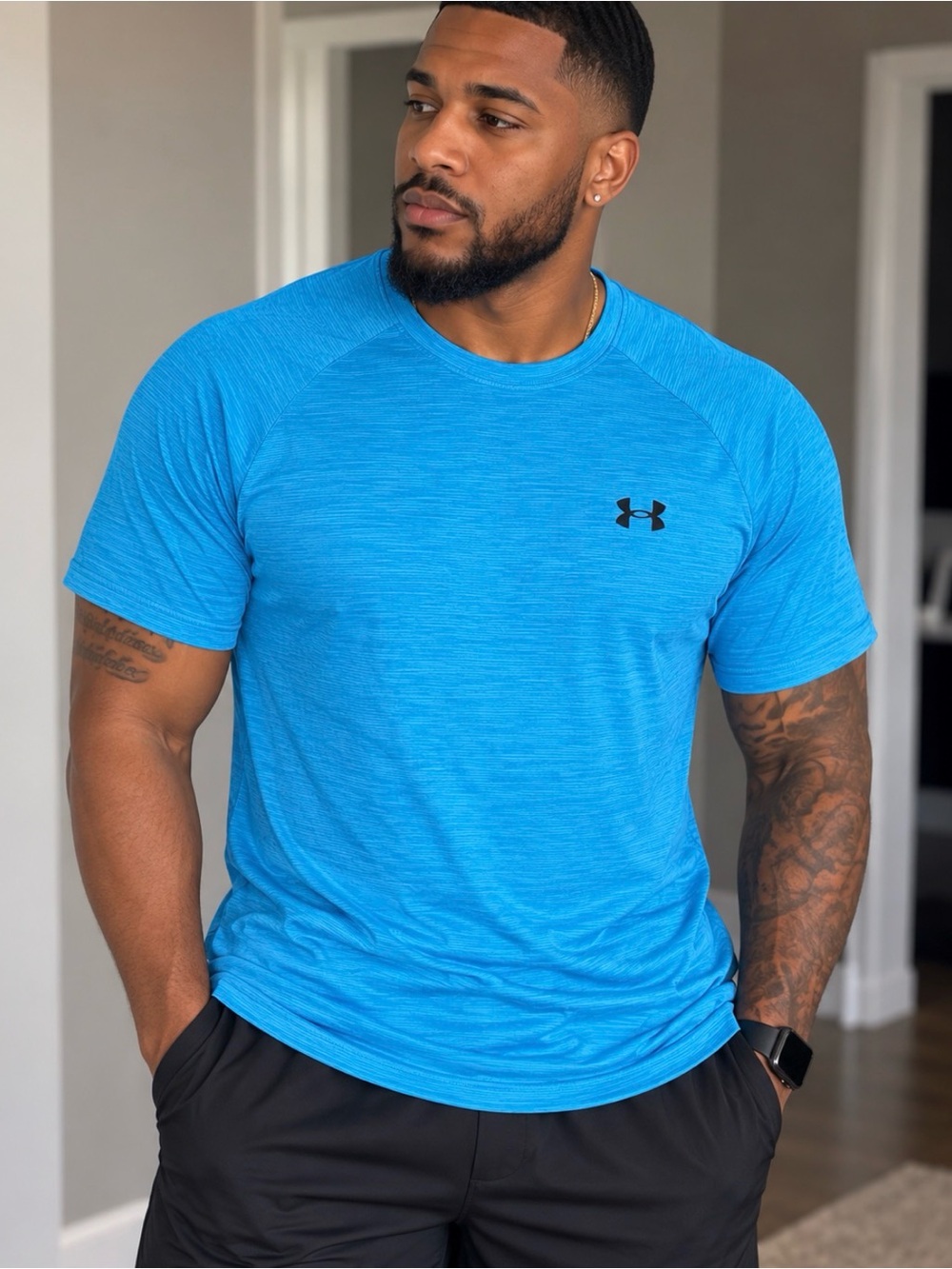 Under Armour Men’s Turquoise Performance Tee